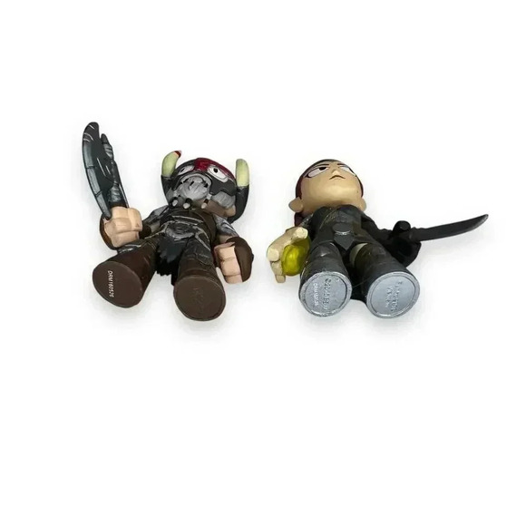 Set 2 Funko Fantasy Adventure Mini Mystery  Figures  Warrior Assassin High Elf - Picture 2 of 5
